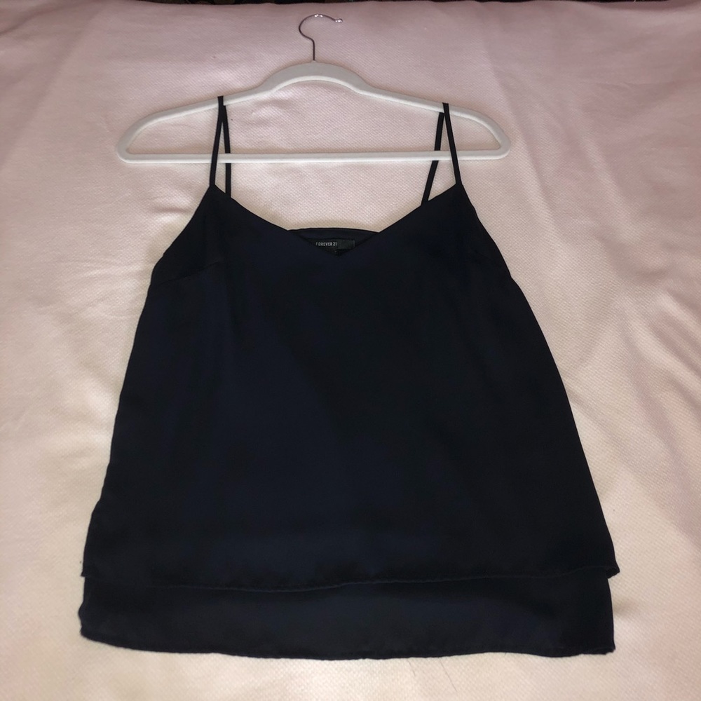 Elegant Black Tank Top